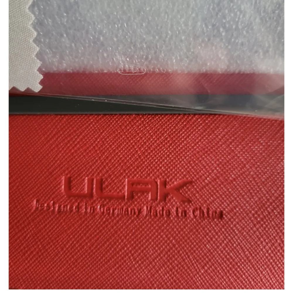 ULAK iPad Red Cream Case Shockproof Tablet Cover Carry Case Germany 9.7